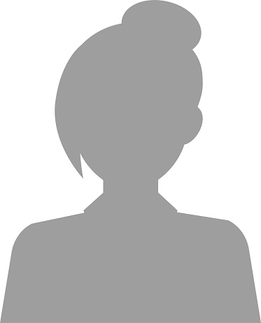 Avatar xám mặc định nữ